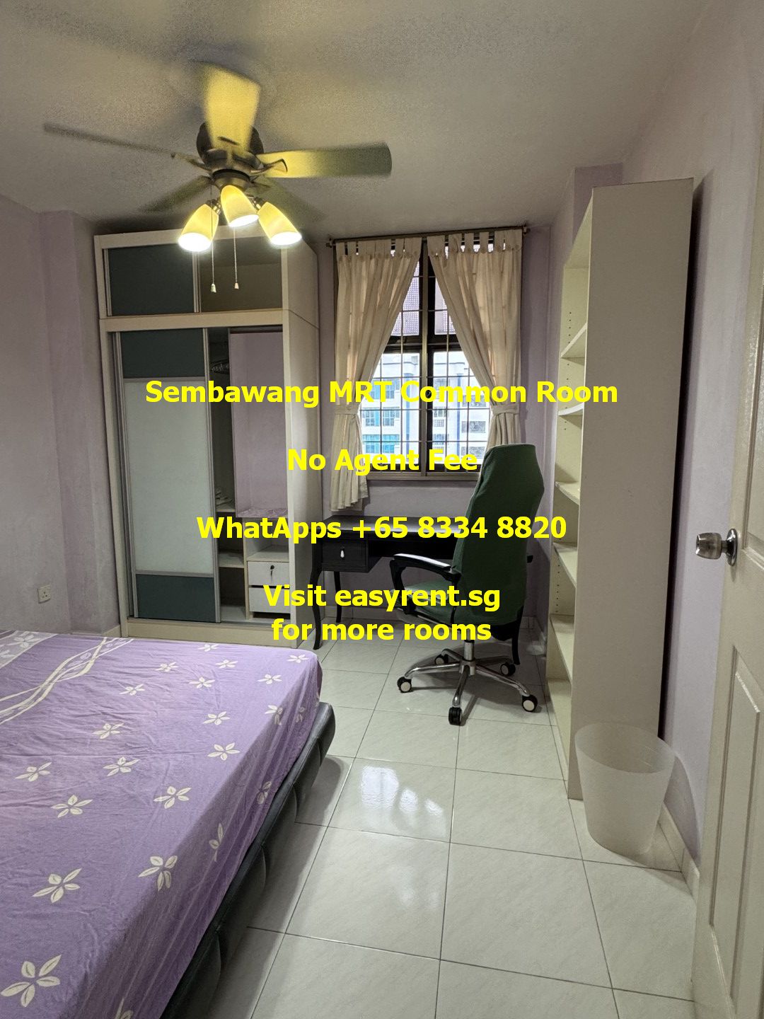 Rooms For Rent in Singapore, Room Rental Singapore